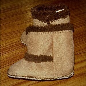 Infants suede tan/brown boots